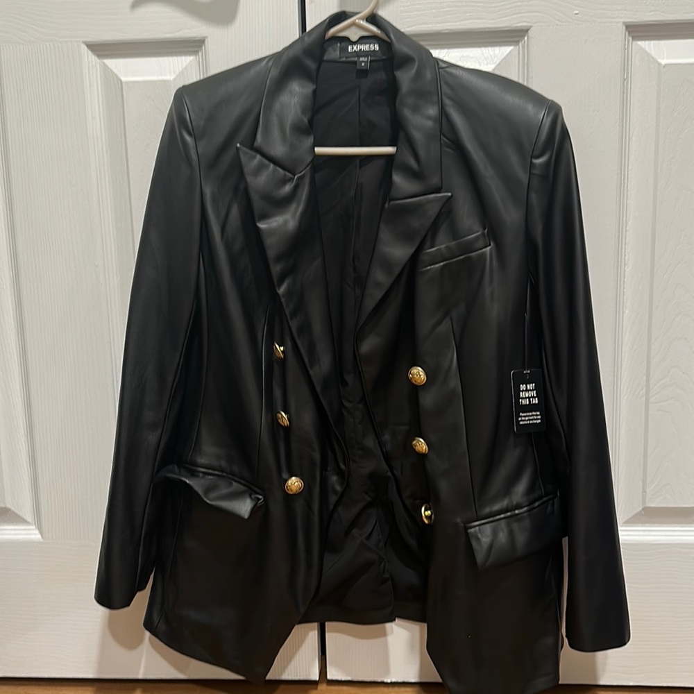 Leather jacket